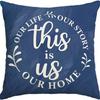 Year Daisy Flower Linen Pillow Case Home Decor Hydrangea Sofa Pillow Cushion