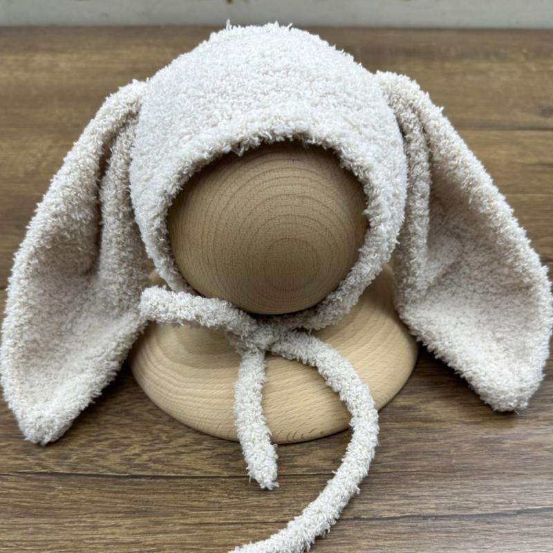 Rabbit Theme Hat and Romper Outfit Baby Photography Costume Clothing Newborns Photography Props Photo Shoot Clothes