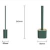Toilet Brush with No Dead Ends Multi-function with Base Household Dormitory Toilet Brush Wall-mounted Silicone Soft Hair Cleaning Brush Set