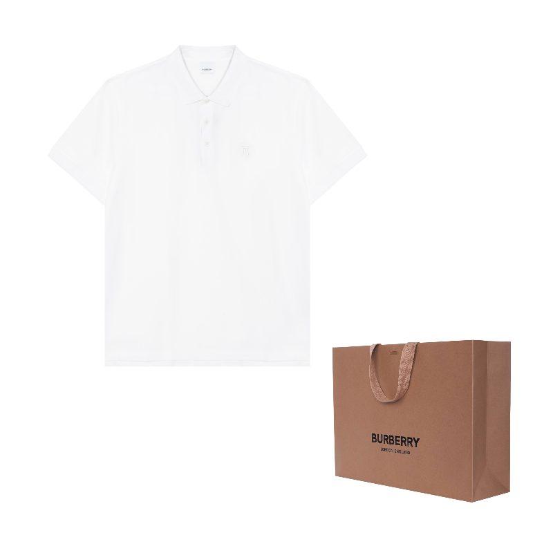 Burberry Monogram Motif Pique Polo Shirt 80140051