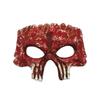 Party Props Halloween Mask Half Face Skeleton Mask Funny Halloween Skull Mask  Men