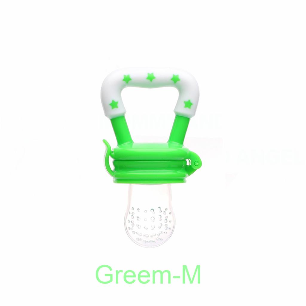 Mommy And Angel 1 Pcs Fruit and Vegetable Teether Cereal Food Supplement Feeder Silicone Chew Baby Feeding Tableware