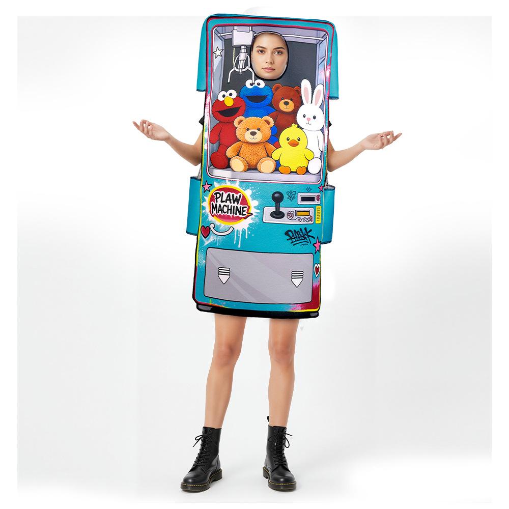 Halloween Sponge Claw Machine Costume Funny