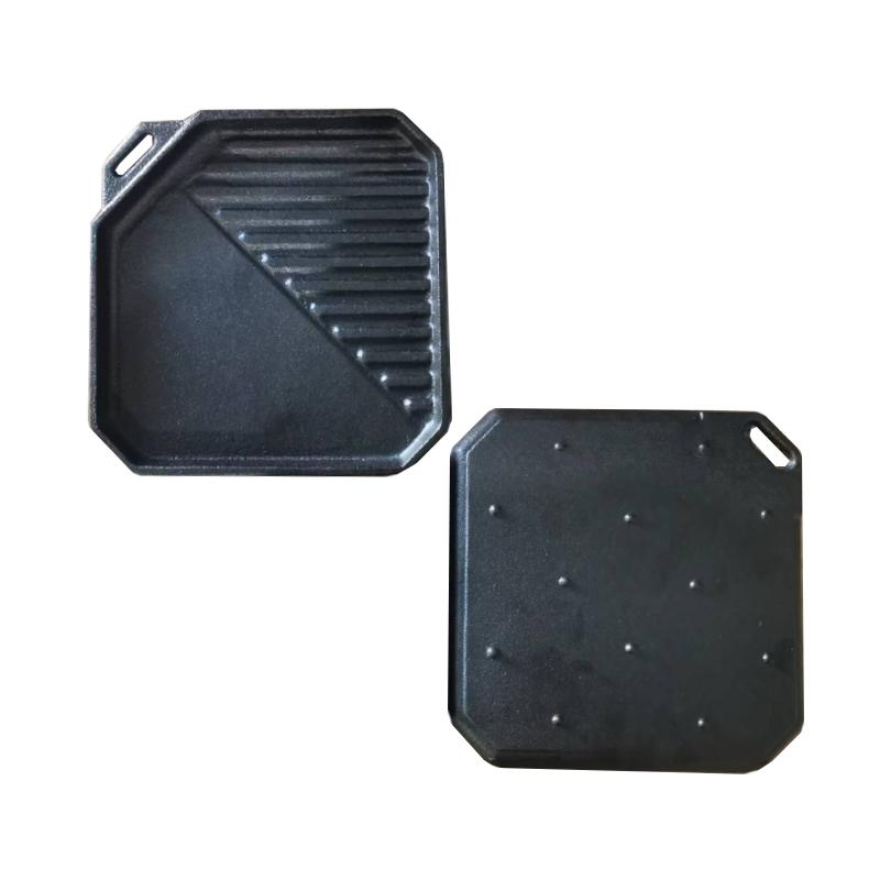

20 см чугунная пластина гриль-барбекю портативная жарка на открытом воздухе