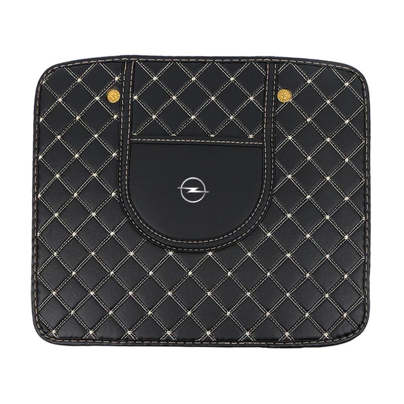 Car Anti-kick Pad Interior  Auto Seat Back Protector Pads For Opel Corsa Astra Insignia Vectra Zafira Meriva Mokka Grandland Vivaro