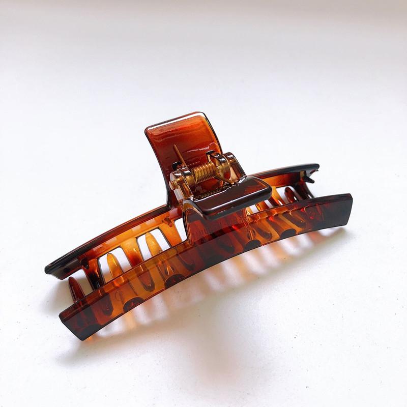 New Hyperbole Big Acrylic Hair Claw Clips Big Size Rectangle Makeup Hair Styling Barrettes for Women Hair Accessories