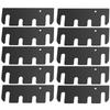 Gap Adjuster Door Hinge Spacers For Door Repair Stainless Steel Protective Coating Rust Resistant Metal Filler Plates
