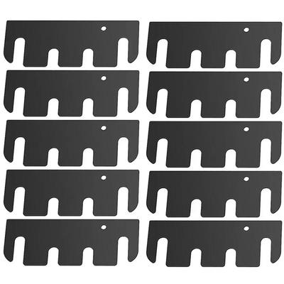 Gap Adjuster Door Hinge Spacers For Door Repair Stainless Steel Protective Coating Rust Resistant Metal Filler Plates