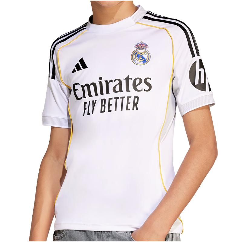 Adidas Kids  Real Madrid UCL Home Fan Football T-Shirt 152