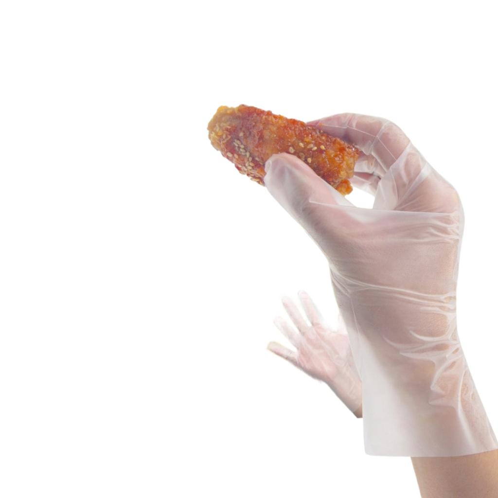 50-1 Perechi Mănuși TPE de Unică Folosință - Mănuși din Plastic Moale Transparent, Folosite pentru Bucătărie, Baie, Casă și Îngrijire Zilnică, Mănuși pentru Îngrijire la Domiciliu | Mănuși Moi