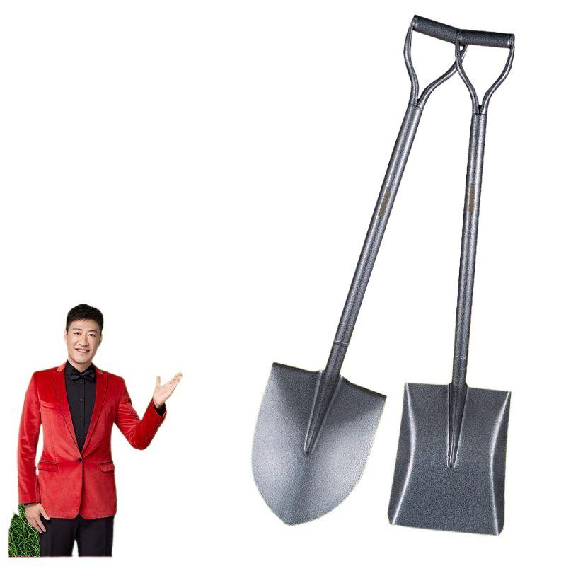 את חפירה מפלדה מקשה אחת: כלי גינון וחפירה חיצוני לשתילת עצים וירקות