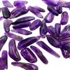 NEU 100 % natürliche Menge winziger klarer Amethyst-Quarz-Steinsplitter 100 g AAA+++