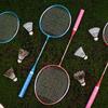 Neues 1Set Anfänger Badminton Professionelles Training Langlebiger Freizeit-Sport Schläger Langlebiges Badminton Schläger Set