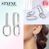 Authentic copper Colored Zircon Earring Star Shape Moon Fourleaf Shamrock Butterfly Knot Zircon Earring Women Gift Accessory Jewellery