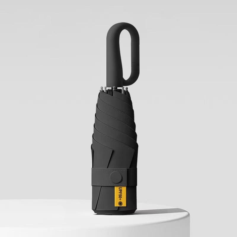 50% Off: Ultra-Light, Dual-Use Sun & Rain Pocket Umbrella for Men and Women - Mini Capsule, Five-Fold Design