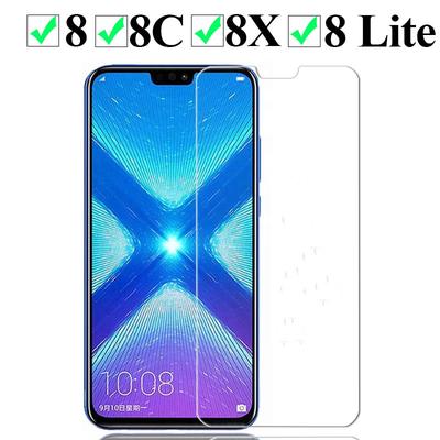 Honor 8x Glass Honor 8c 8 X Lite Screen Protector Protective Tempered Glass Film Huawei 8X 8C 8Lite