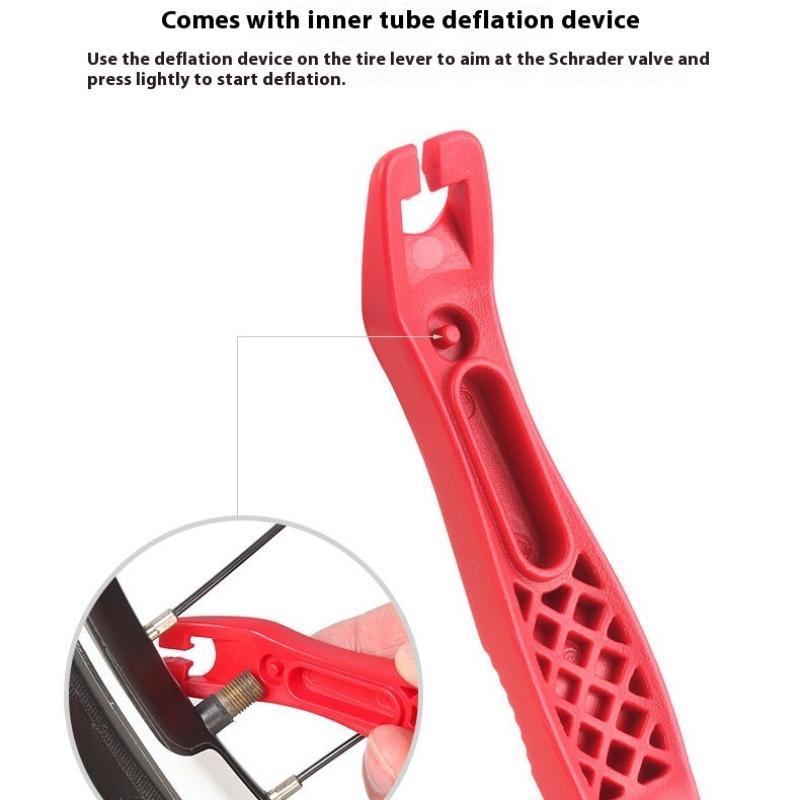 2Pcs Bike Tire Lever Road Bicycle Tire Repair Tool Ultralight Road Bike Tire Lever Deflation Device