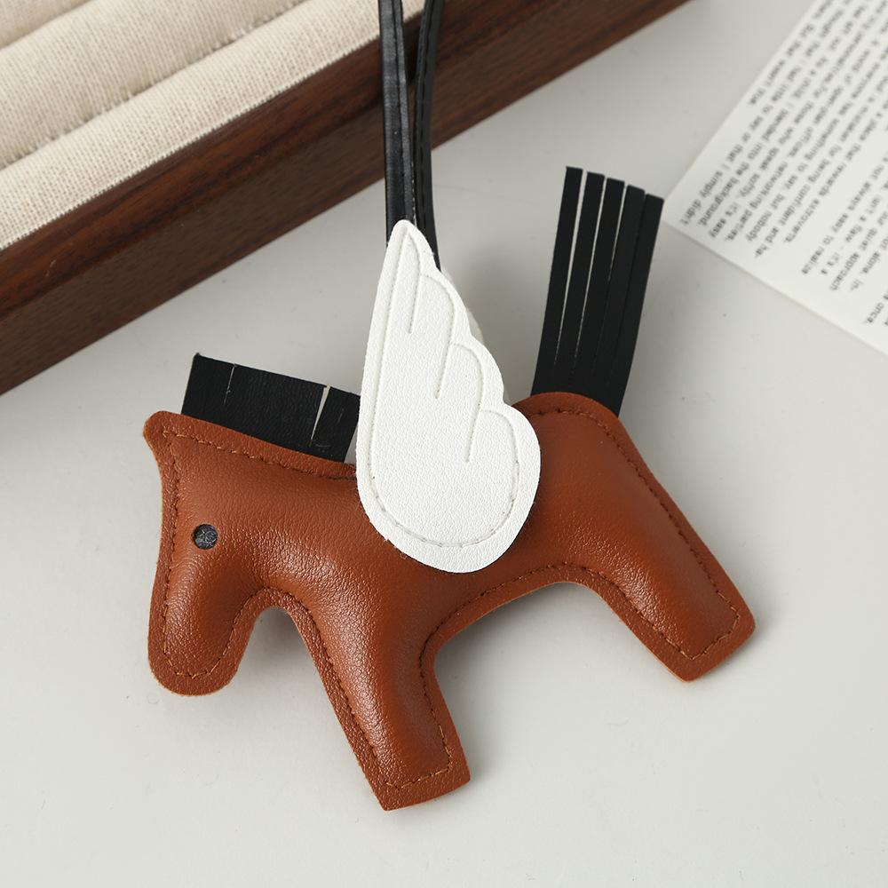 

Поні ПУ шкіра підвіска транскордонна оригінальна універсальна сумка милий тренд брелок для машини підвіска для сумки кастомізація pu leather