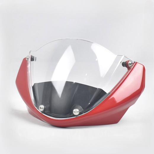 Motorcycle Sports Windshield Head Cover Windshield Deflector Visor for Ducati Monster 696 795 796 1100