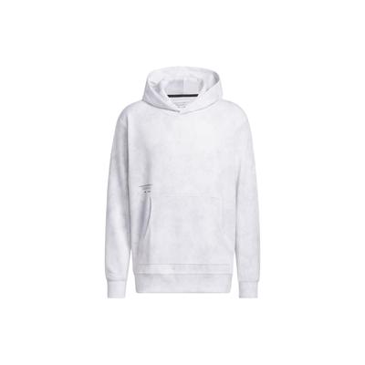 adidas Adicross Tie-Dye Loose Fit Full Print Long Sleeve Hoodie Men Sweatshirt White IT8315
