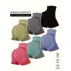 1 Stück Damen High Waist Yogahose mit Bauch- und Hüftstraffungsfunktion - Atmungsaktive Nahtlose High Stretch Leggings, Seitenstreifen-Design