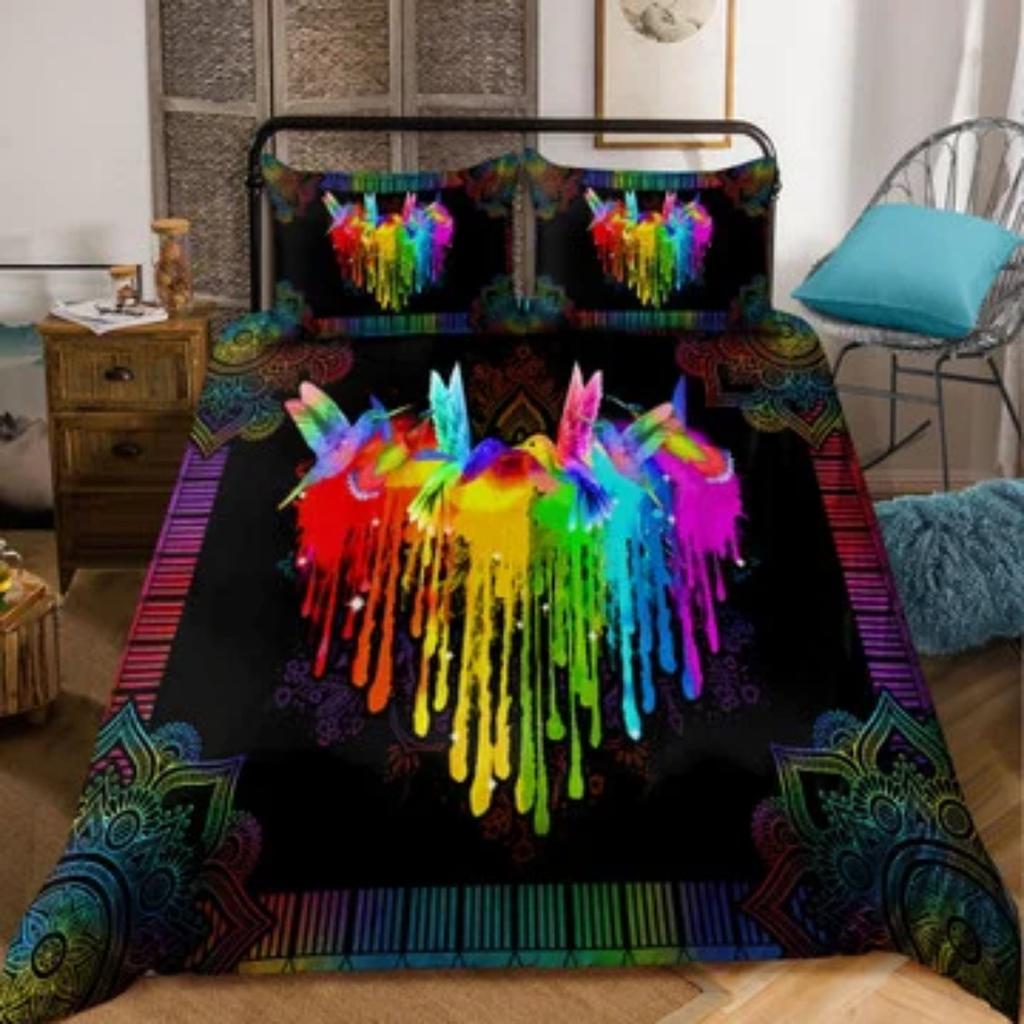 Quilt Cover Set Tmarc Tee Aboriginal Naidoc Week Purple Turtles Get Up Stand Up Show Up Bedding Cover