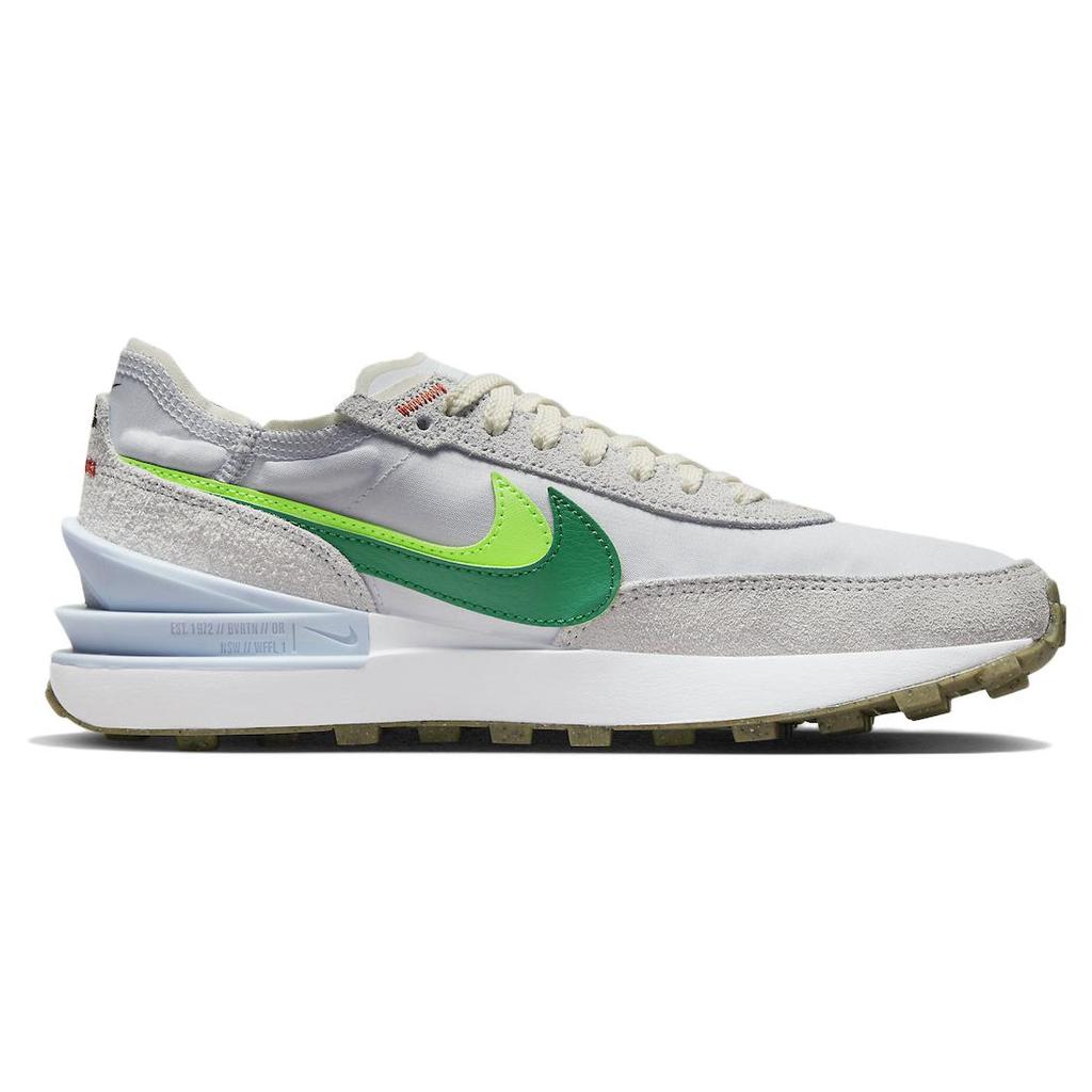 New Nike Waffle One Se Football Grey Ghost Green Women's DX4309-001