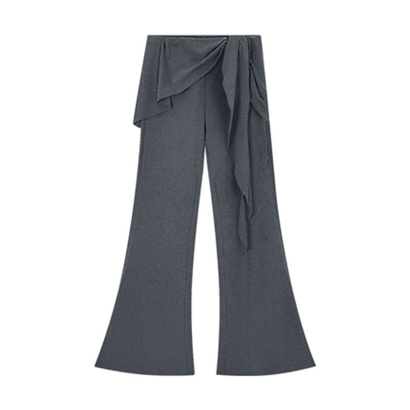 Kumikumi Fashion Suit Short Long Sleeves Cardigan Women's Bottoming Small Slip Top Autumn Lace-up Casual Pants Three-Piece Set