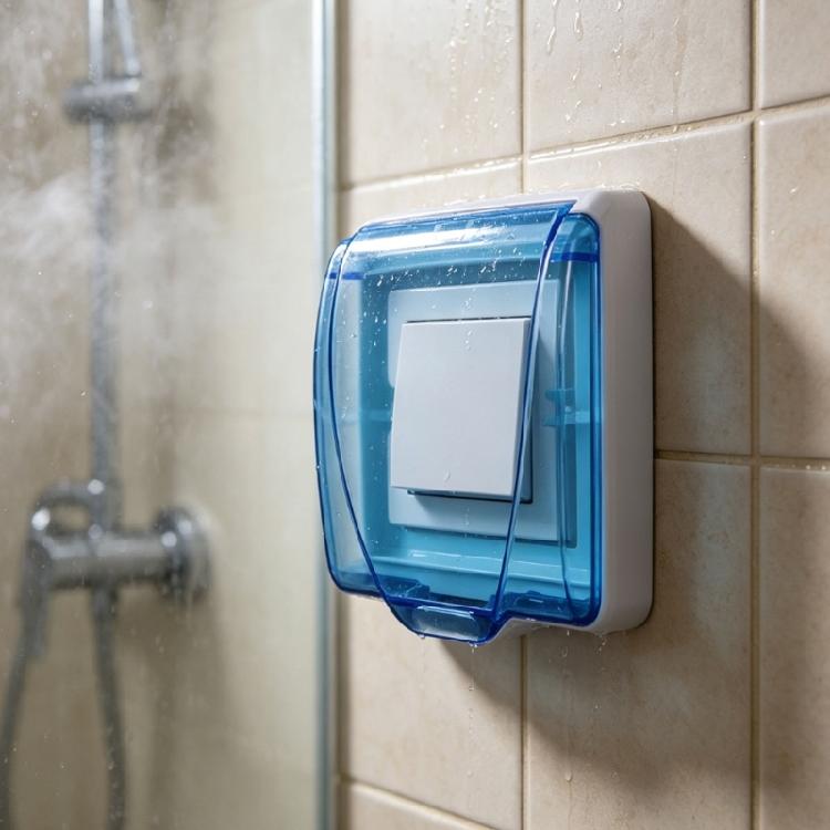Outdoor Socket Waterproof Box Bathroom Power Outlet Supply Rainproof Cover 86 Type Switches Protective Cover Enduring