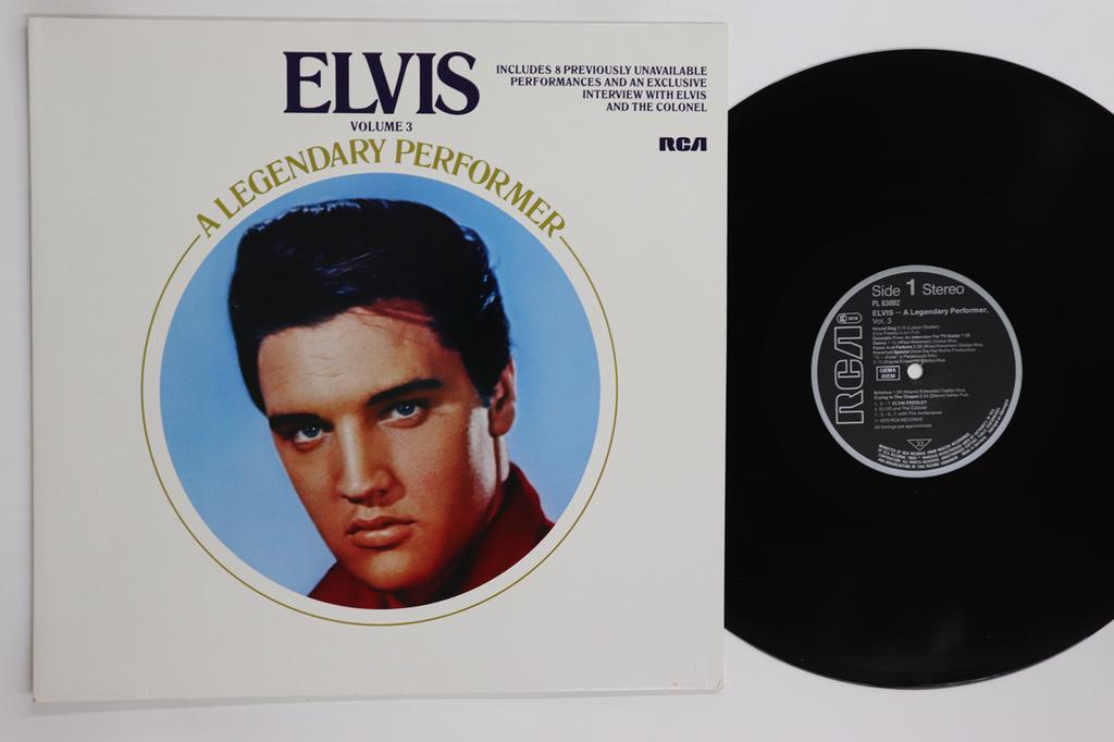 LP Record ELVIS PRESLEY  A Legendary Performer  Volume 3 PL83082 RCA Germany Rock Used