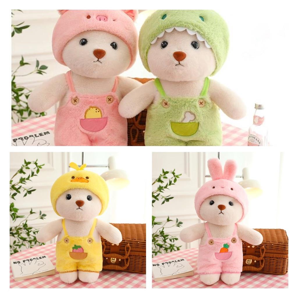 Lena Bär Handgemachter Teddybär Jungtier Plüsch Stofftier Spielzeug Geschenk