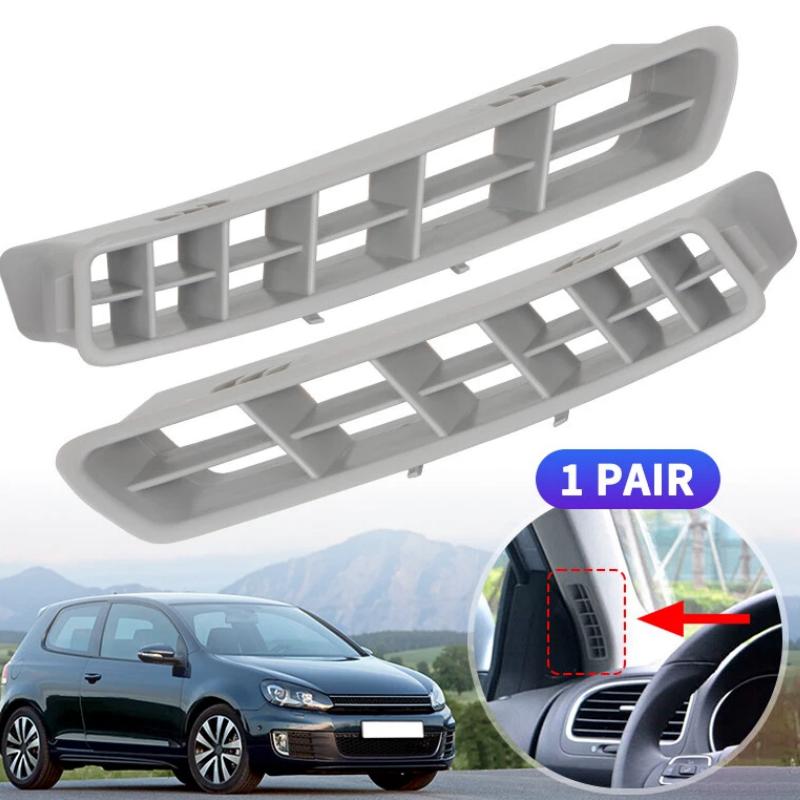 Auto Innenraum Windschutzscheibe A-Säule Innen Lüftungsauslass Abdeckung Verkleidung für VW Golf 6 GTI MK6 2009-2014 5KD867233 5KD8672335