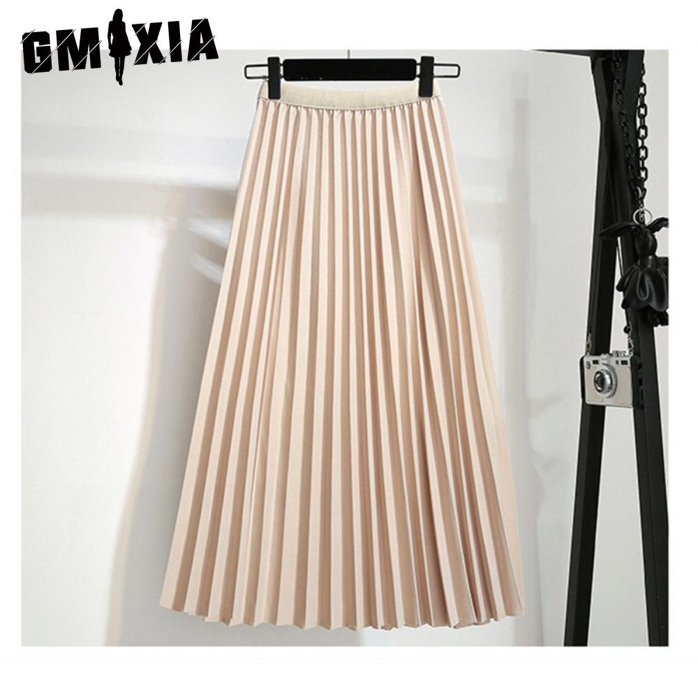 

GMXIA Женская Модная Повседневная Летняя Весенняя Юбка one size хаки