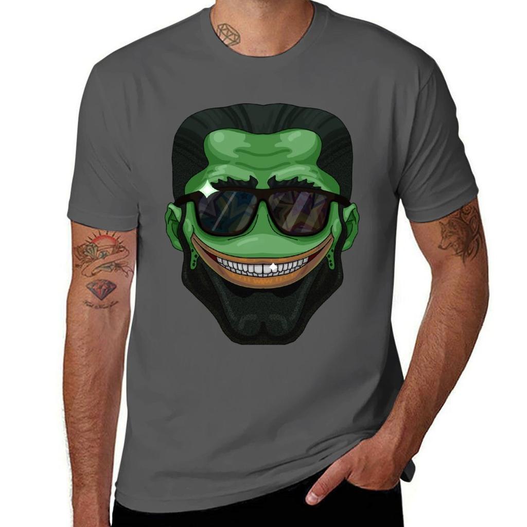 Chad Pepe Meme Sticker Tshirt Casual Basic Street Style Tshirt