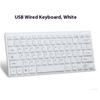 Acrylic Ultra-thin USB Office Desktop Computer Notebook External Keyboard 10 Inches 78 Keys