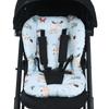 Baby Cushion for High Chair Stroller Seat Cushion Cute Soft Double-Sided Thick Cushion Breathable Stroller Accessories