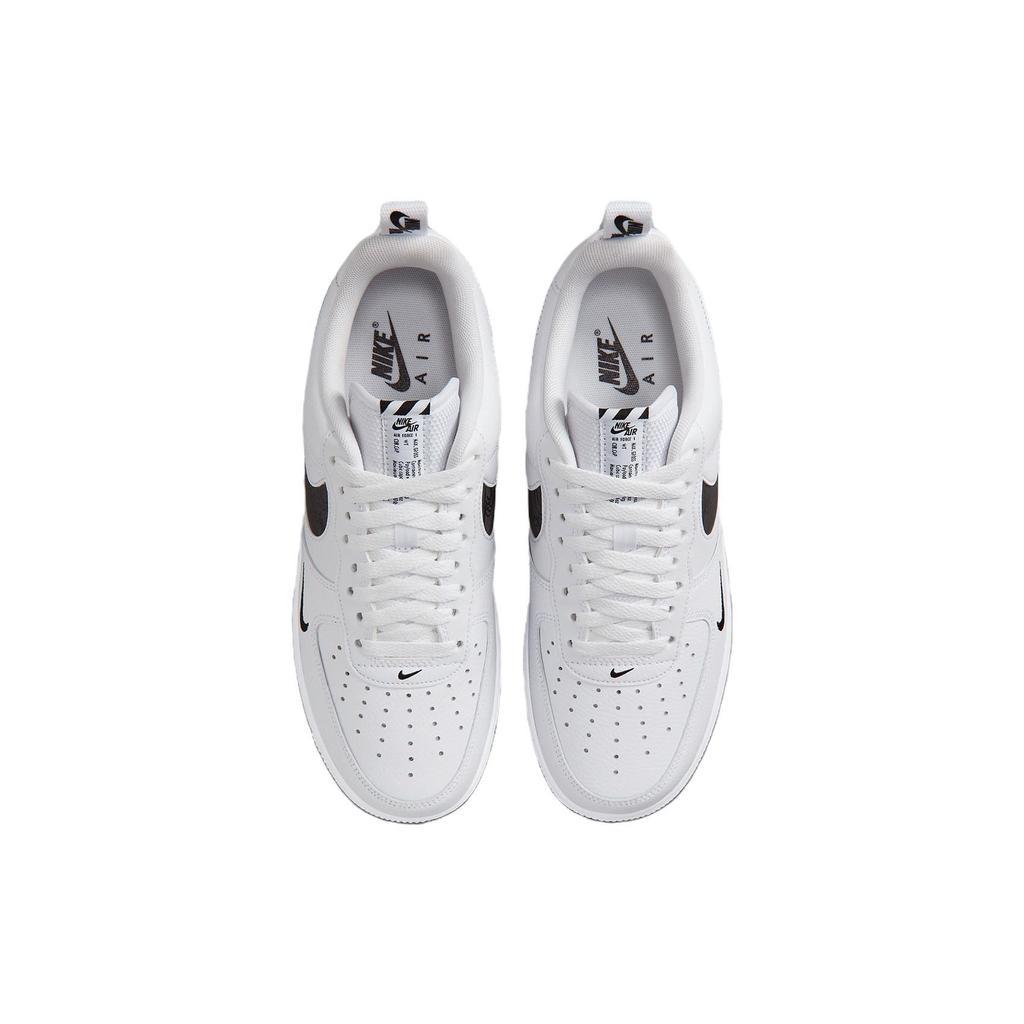 Nike Air Force 1 07 LV8 Reflexní Swoosh - Bílá Černá Unisex Tenisky FV1320-100