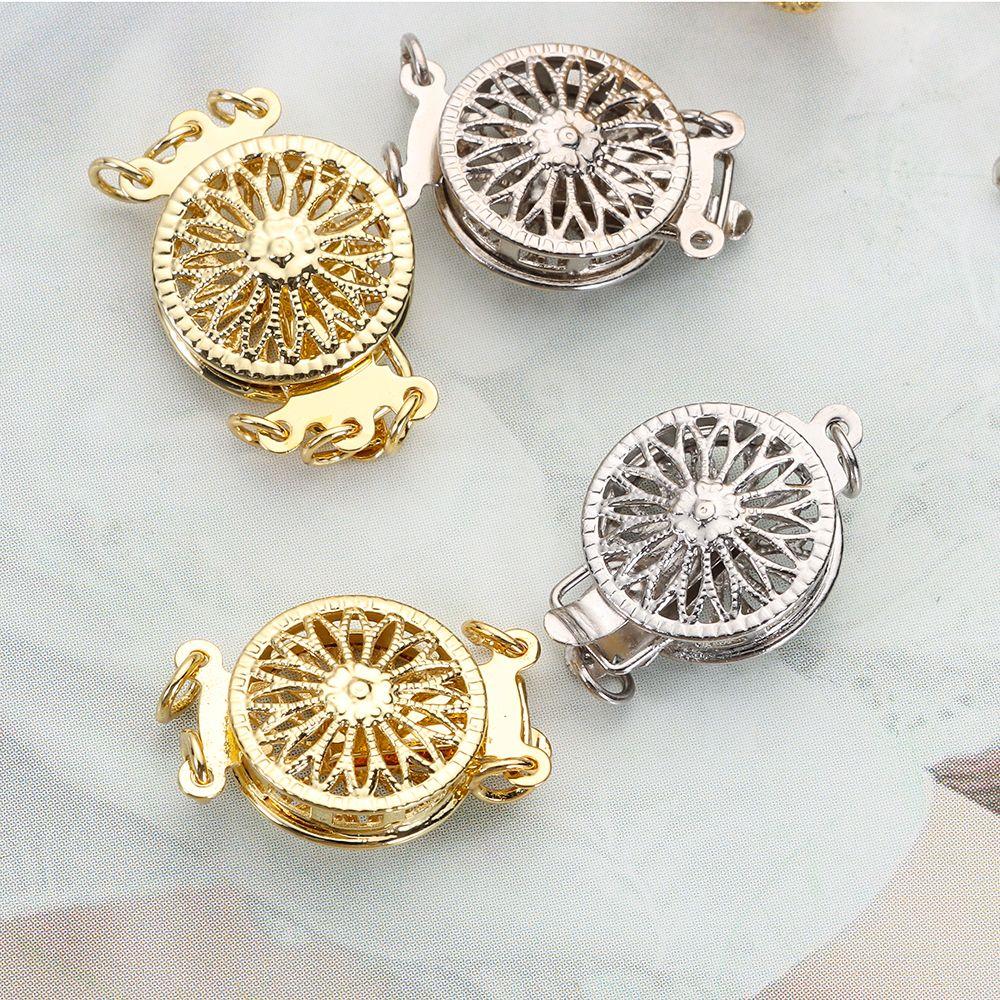 Silver Color Gold Color with Lobster Multiple Bracelet Lock Connectors Layered  Clasps  Layering Clasp