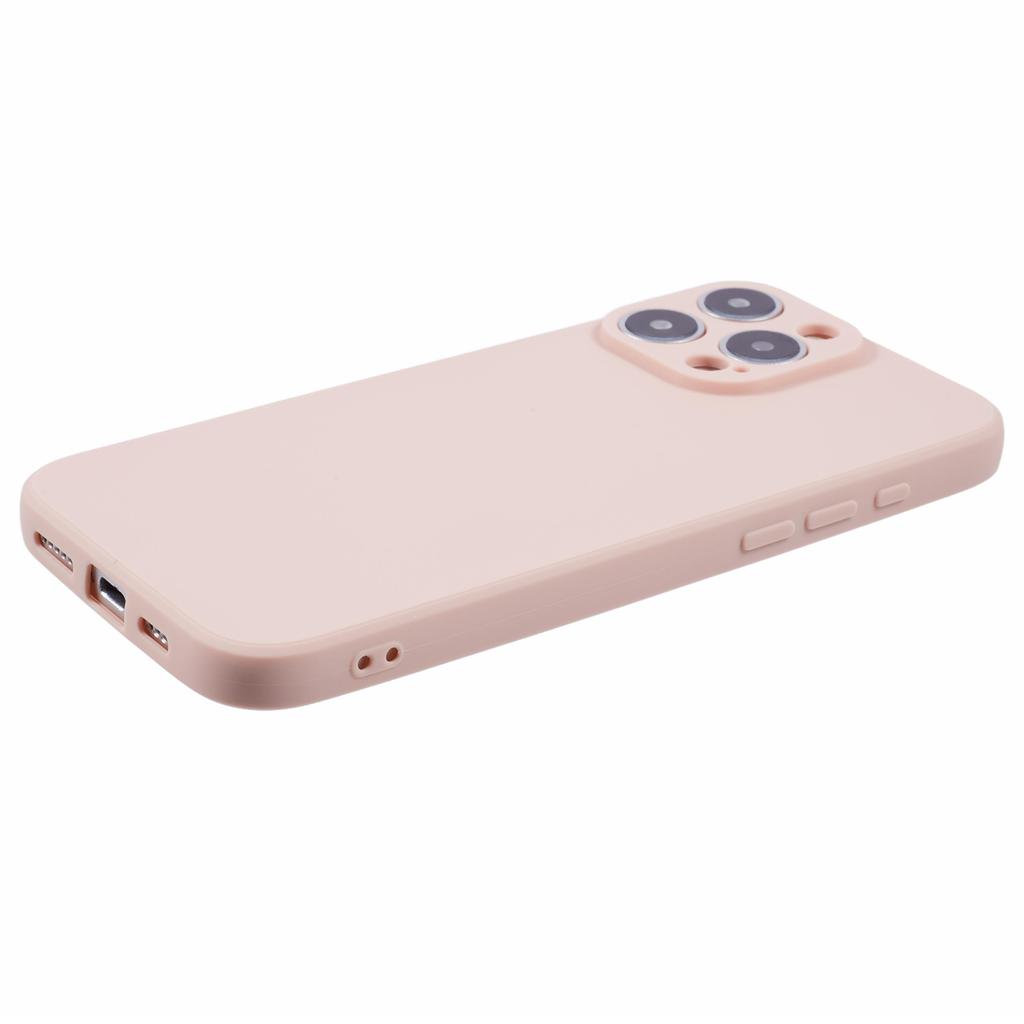 For iPhone 16 Pro Case Precise Cut-Outs Straight Edge TPU Shockproof Phone Cover