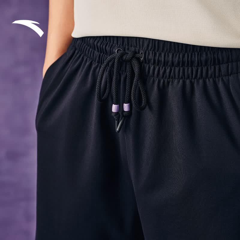 ANTA Kyrie Irving Series American Retro Knit Sports Shorts