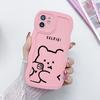 Mobile Phone Cases for iPhone 11 13 XR 15 Pro Max 12 14 Pro Max Case iPhone 16 7 Plus 8 Plus XS Max Big Wave Solid Color Cartoon Anti-drop Waterproof