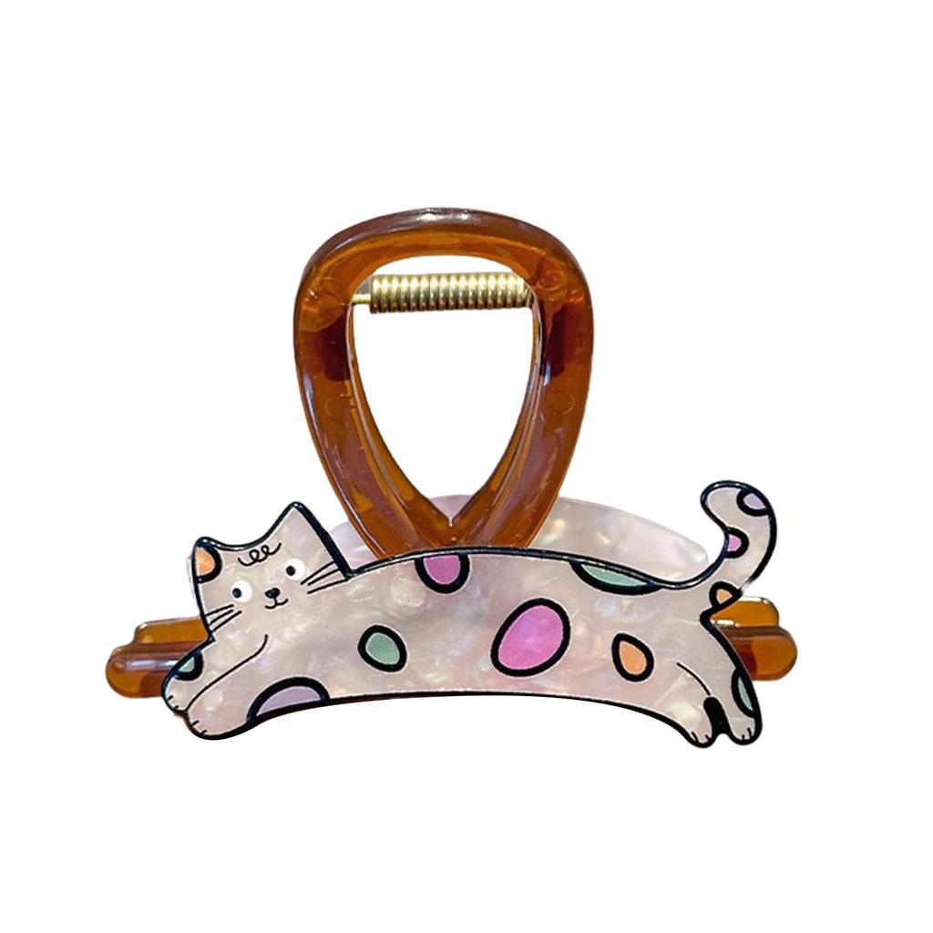 Animal Theme Hair Claw for Teens Women Cartoon Claw Clip Hair Clamps Female Hair Styling Tool Ponytail Hair Holder