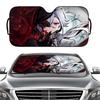 Genshin Impact Arlecchino Summer Car Sunshade Front Windshield Sunshade Sunblock Thermal Insulation Sunshade Umbrella