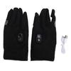 USB Electric Heated Gloves for Men Women 5 Heat Levels Winter Cold Weather Outdoor Indoor Hiking Cycling Black