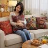 Super Soft Ethnic Style Cushion Retro Throw Pillows Thickened Sofa Cushion  Home Sofa Decor