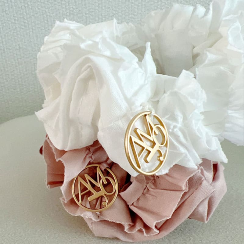 Amoamor Lace Gold Label Scrunchie - 2col