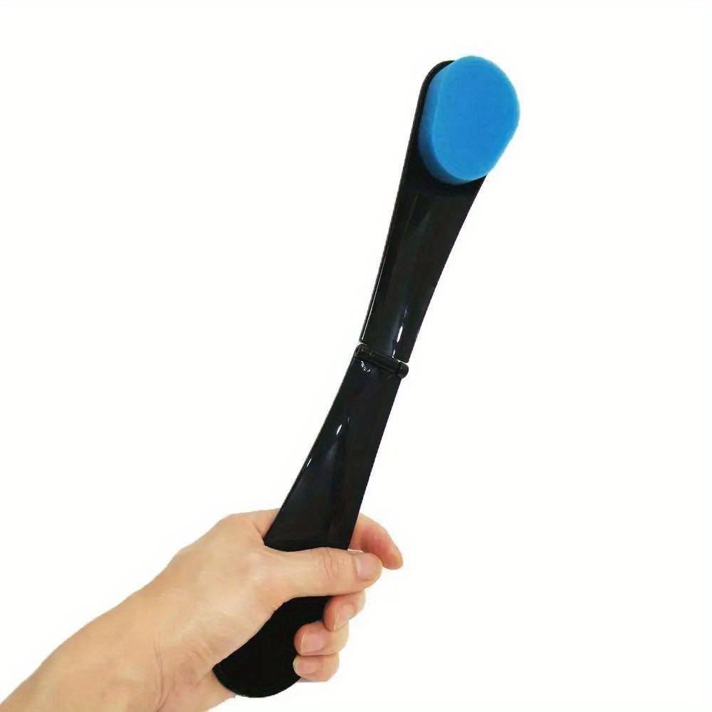 Self Regulating Sunscreen Back Brush for Bath and Random Velvet Lotion Brush
