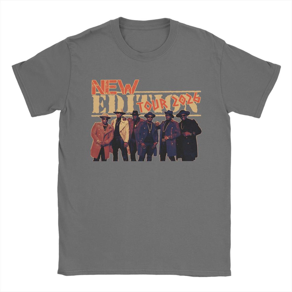 Summer New Edition Tour 2026 86405952 T Shirt For Unisex 100 Cotton Tee Shirt Short Sleeve Clothing