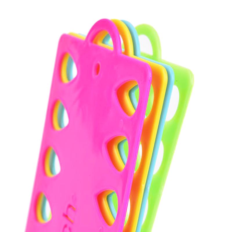 Plastová řádková deska pro křížkovou výšivku Organizér na vyšívací nitě a příze