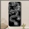 Luxury Tiger Dragon Embossed   Phone Case For Samsung Galaxy A73,A72,A71,A70,A53,A52,A51,Others Soft Black Cover